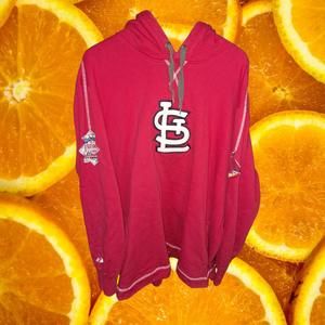Majestic Cardinals National League  Hooded Sweatshirt Size‎ XL